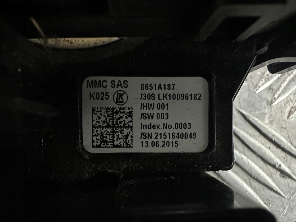 фото №6, Mitsubishi space star ii переключатель комбинированный 8617a132