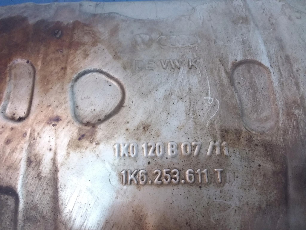 фото №8, Vw touran i lift 2.0tdi гаситель выхлоп 1k6253611t
