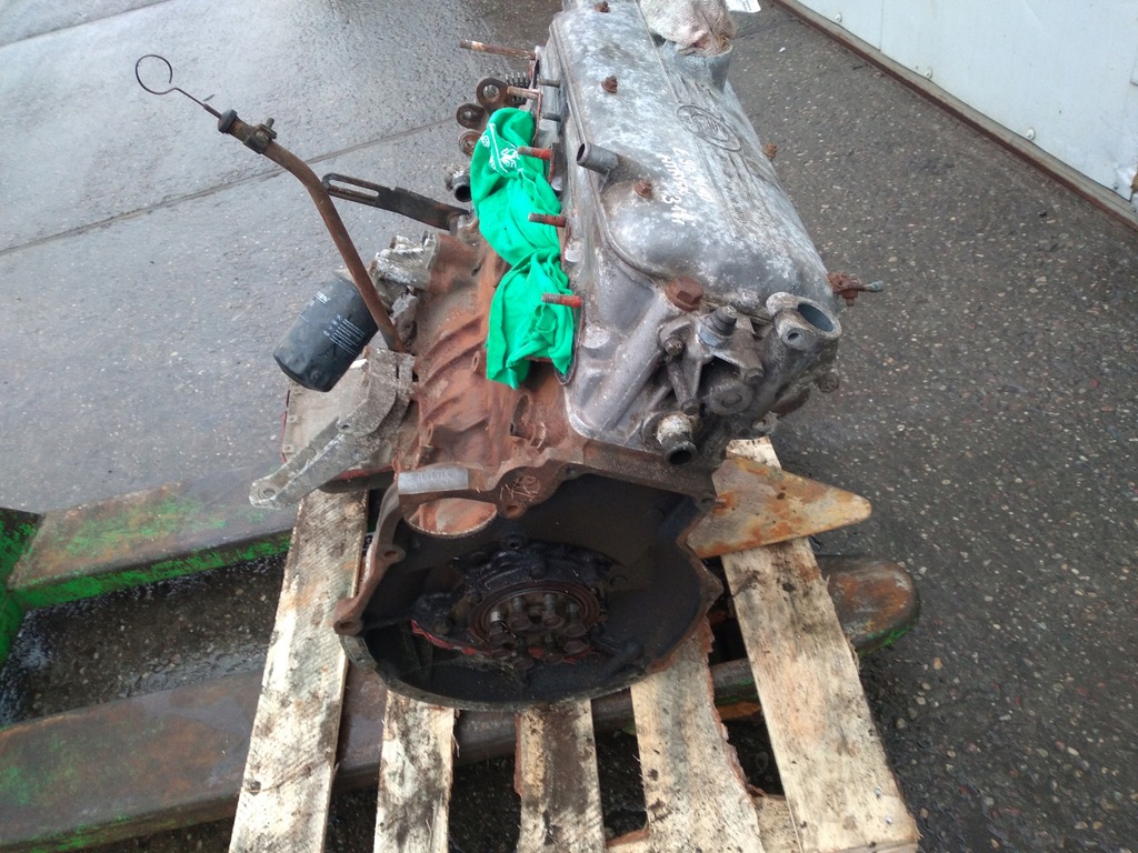 фото №7, Bmw e30 двигатель 18 4k a блок двигателя 318i m10 инжектор 87r.