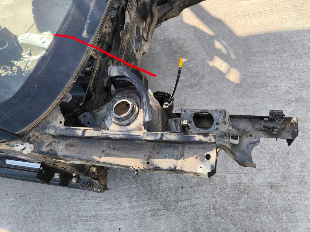 фото №6, Чверть лонжерон підкрилок правий перед a1 8x 3-двері 5 двері оригінал ly9b