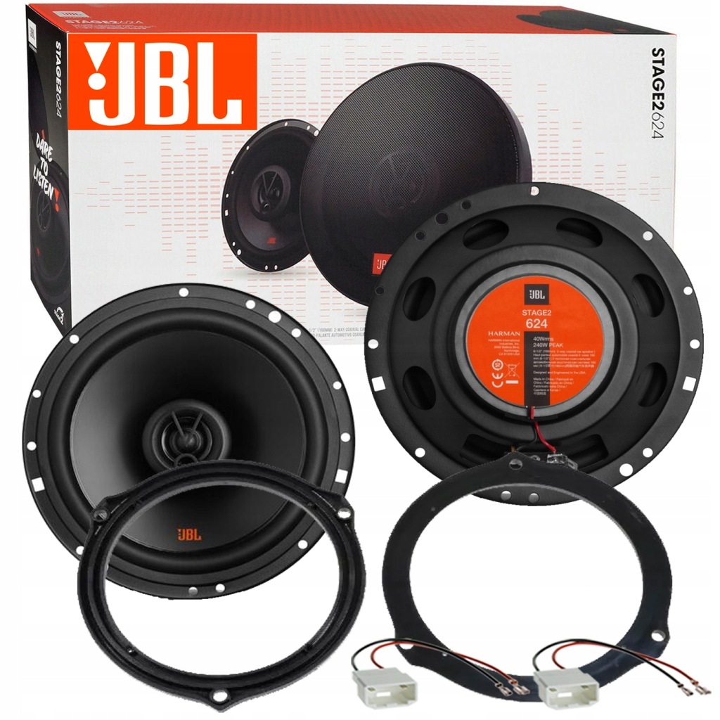 фото №1, Jbl stage 2 624 динамики ford c-max focus galaxy f150 kuga mondeo s-max задняя