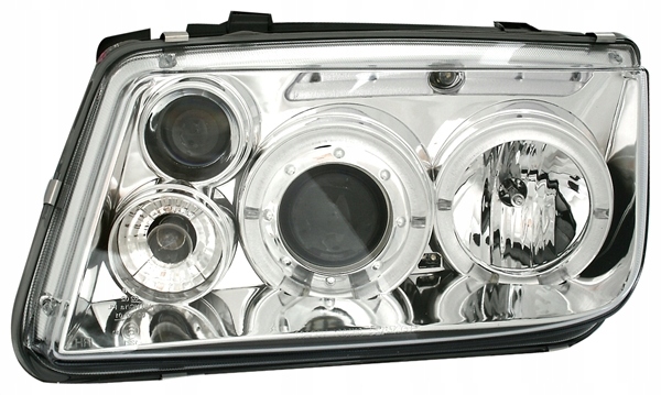Фонари vw bora 98-05r кольца angel eyes led хром в Украине
