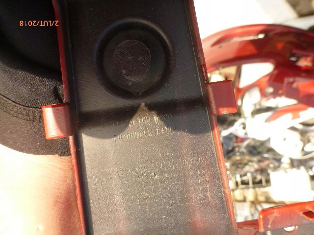 фото №12, Honda civic x type r 15- бампер перед sprysk pdc