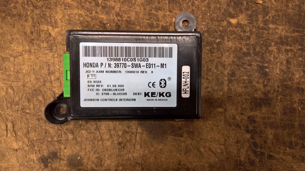 фото №1, Модуль блок управления bluetooth honda cr-v iii crv 07-