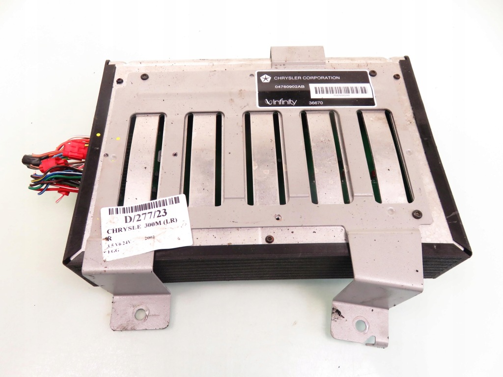 фото №1, Підсилювач chrysler 300m 04760902ab