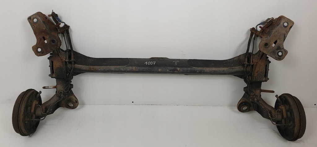 фото №1, Підвіска задні балка oś задня peugeot 1007