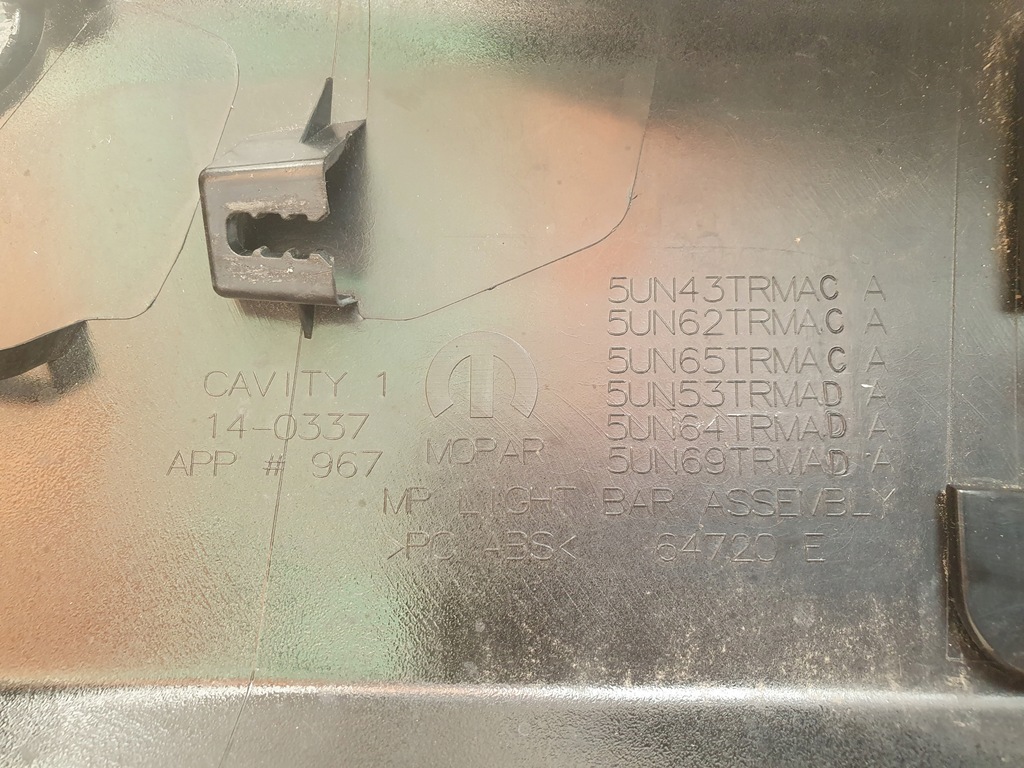 фото №10, Накладка молдинг крышки багажника задняя jeep compass ii