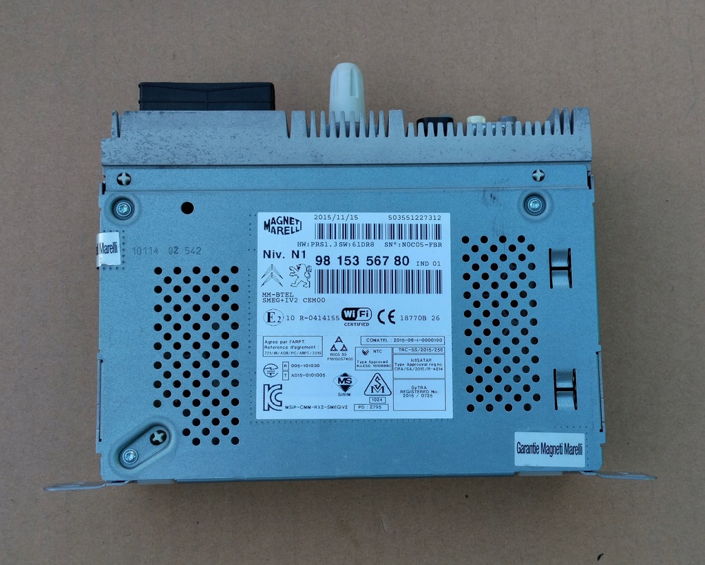 фото №1, Citroen ds4 радио навигация 9815356780