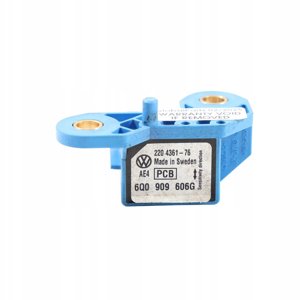 фото №10, Volkswagen new beetle cabrio датчик удара бокового 6q0909606g