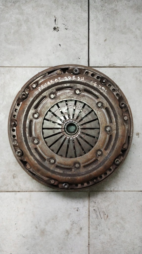 фото №1, Повний зчеплення двомасовий маховик peugeot 307 1.6 hdi bdb