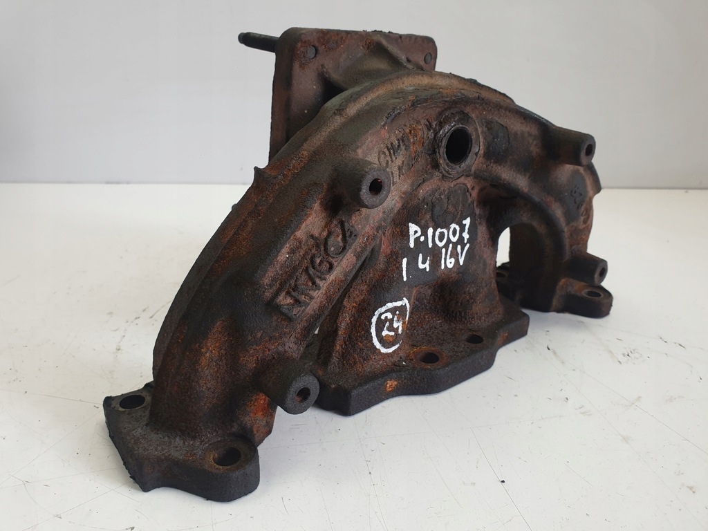 фото №4, Peugeot 1007 1.4 16v коллектор выпускной