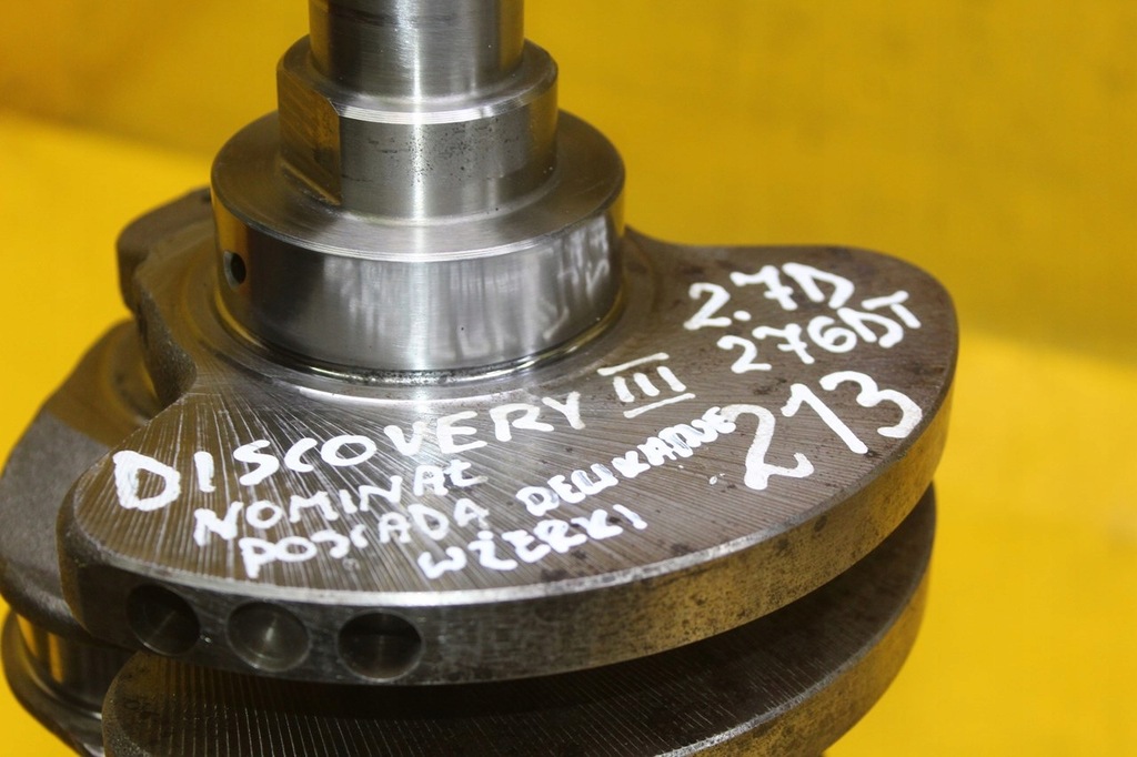 фото №15, Wał коленчатый номинал xf land rover jaguar xf xj x250 2.7 td hdi v6 4u3qab