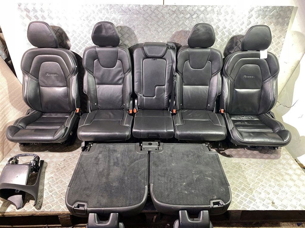 фото №6, Volvo xc90 2018 сидіння / заднє сидіння / комплект