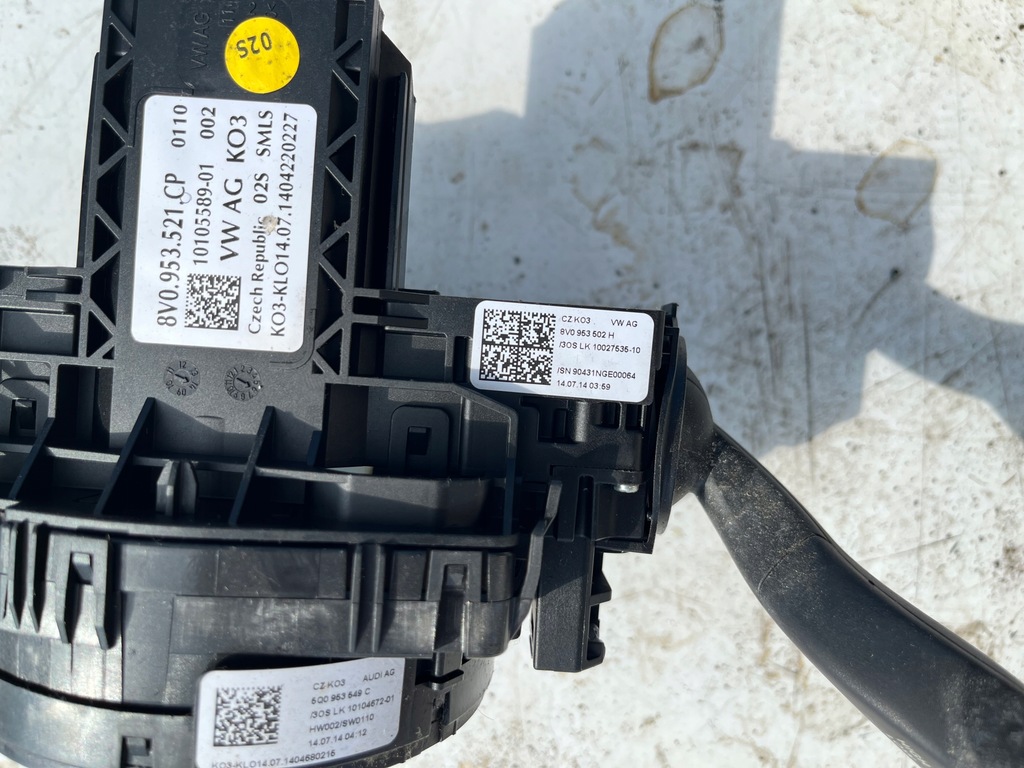 фото №7, Переключатель лента шлейф audi a3 s3 8v 8v0953521cp