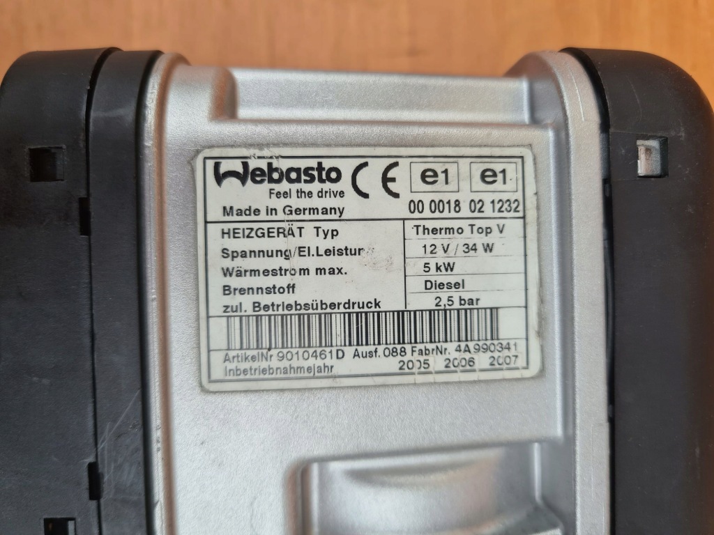 фото №9, Webasto bmw 3 e90 e91 64.12-4162971-01 ttv дизель