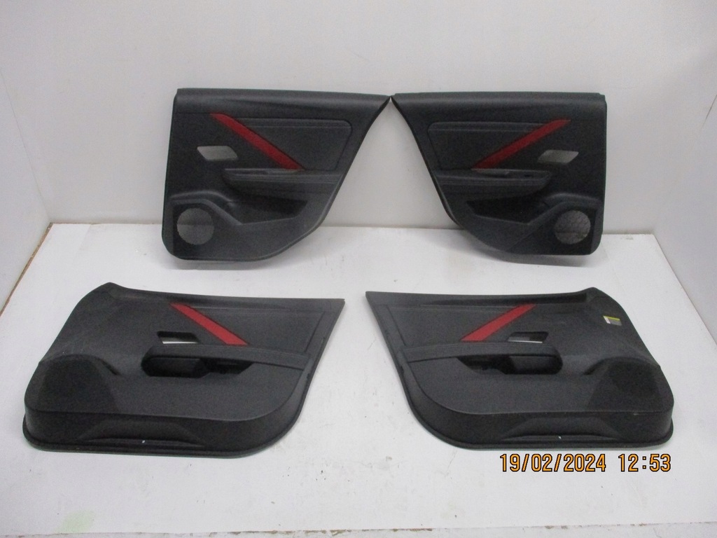 фото №13, Обивка сиденья заднее сиденье pół кожа opel astra l