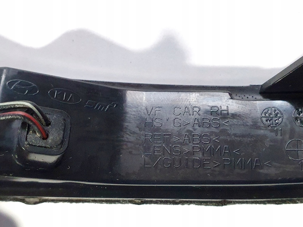 фото №8, Поворотник дзеркало правий hyundai i40 11- оригінальний номер