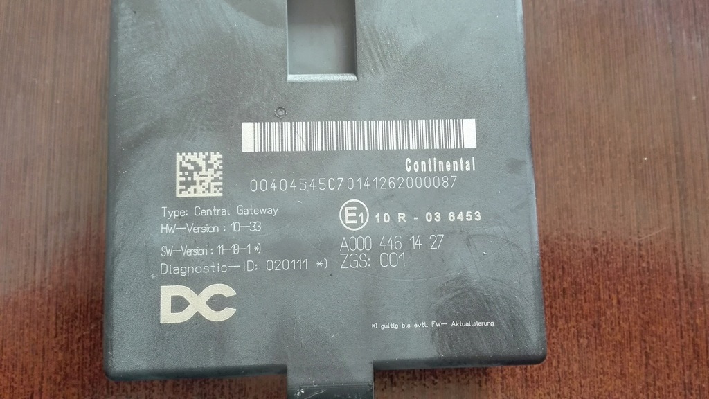 фото №2, Блок керування zgs шлюз actros mp4 a0004461427