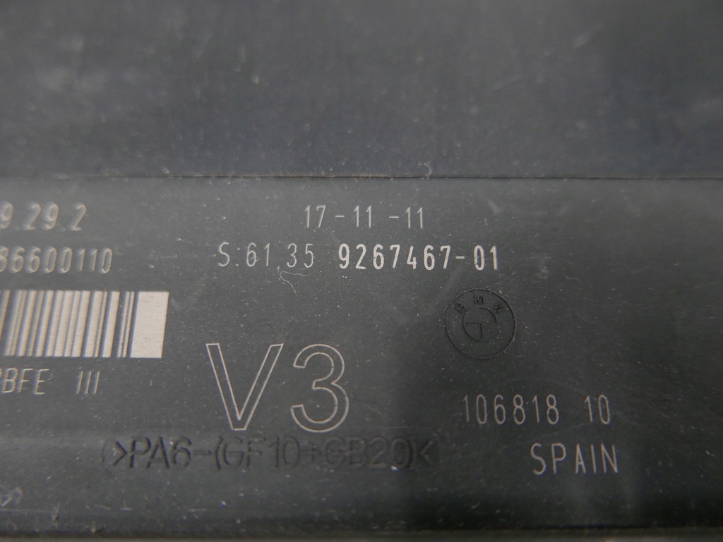 фото №5, Модуль блок управления комфорта bmw оригинальный номер 9267467