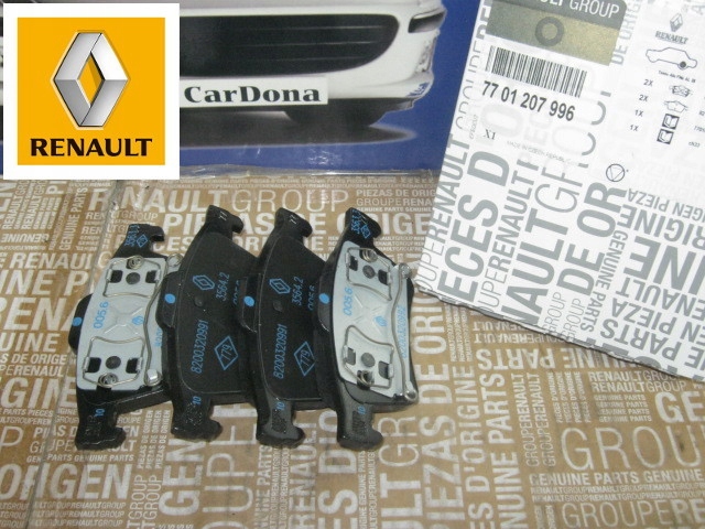 фото №3, Гальмівні колодки laguna ii espace iv vel satis оригінал задня