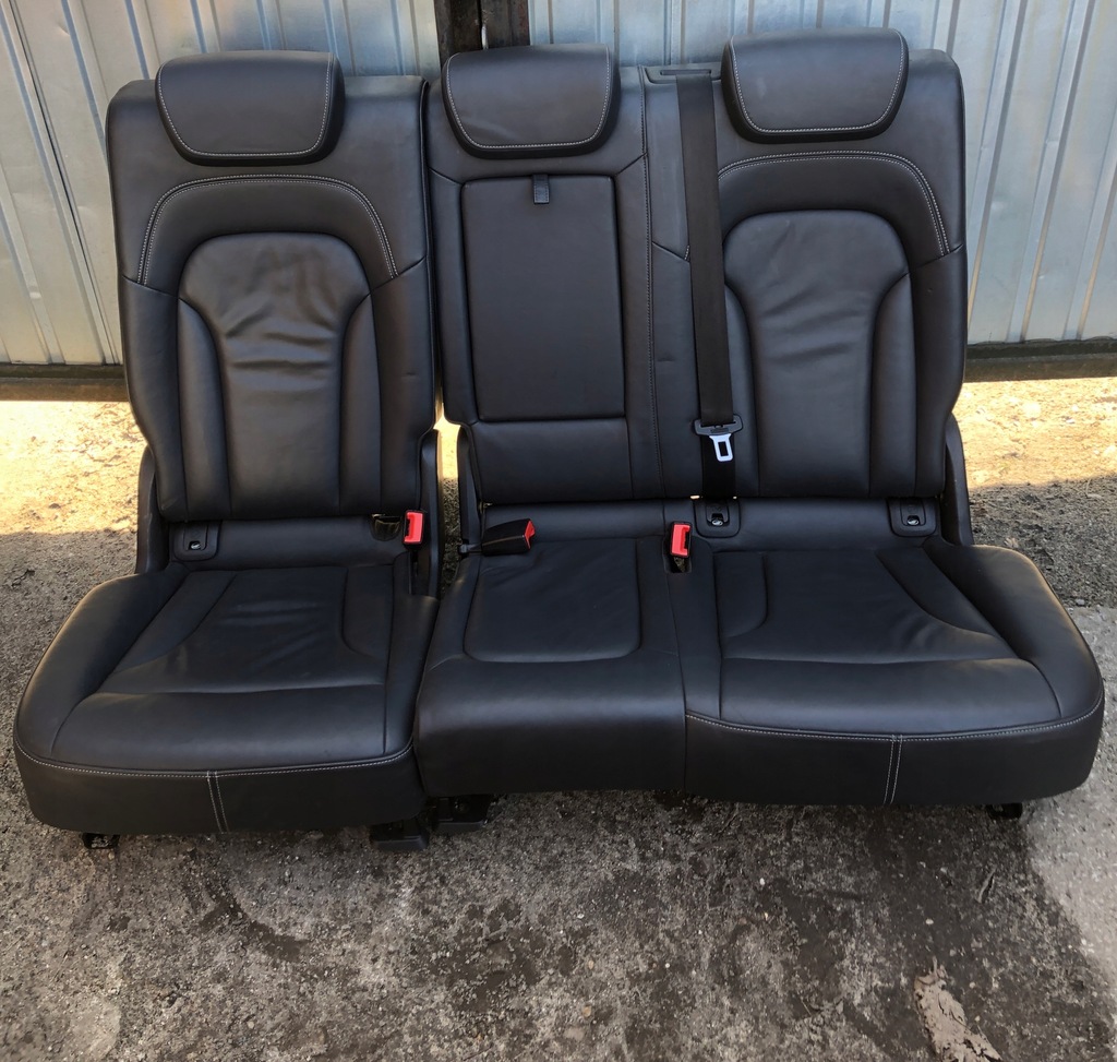 фото №13, Audi sq5 q5 8r 08-16r сидіння ковші шкіра підігрів електрика kpl