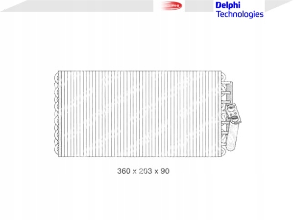 фото №8, Випарник mercedes c140 - w140 tsp0525076 delphi