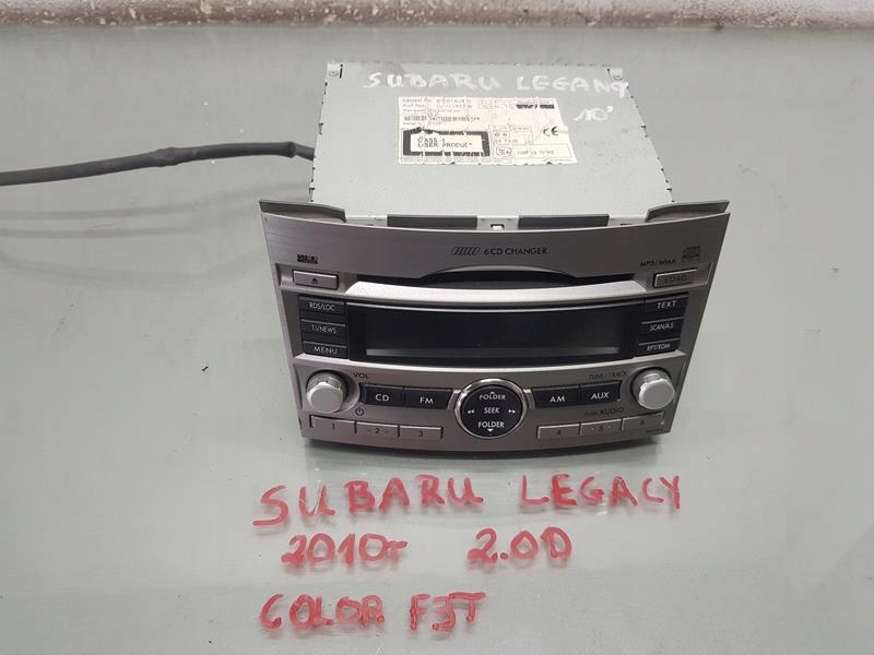 фото №1, Радио cd subaru legacy v