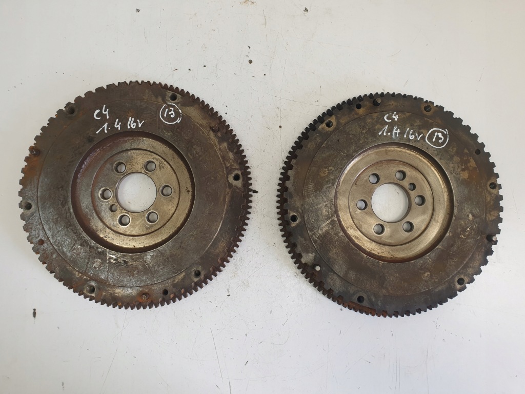 фото №1, Citroen c4 1.4 16v колесо маховик kfu