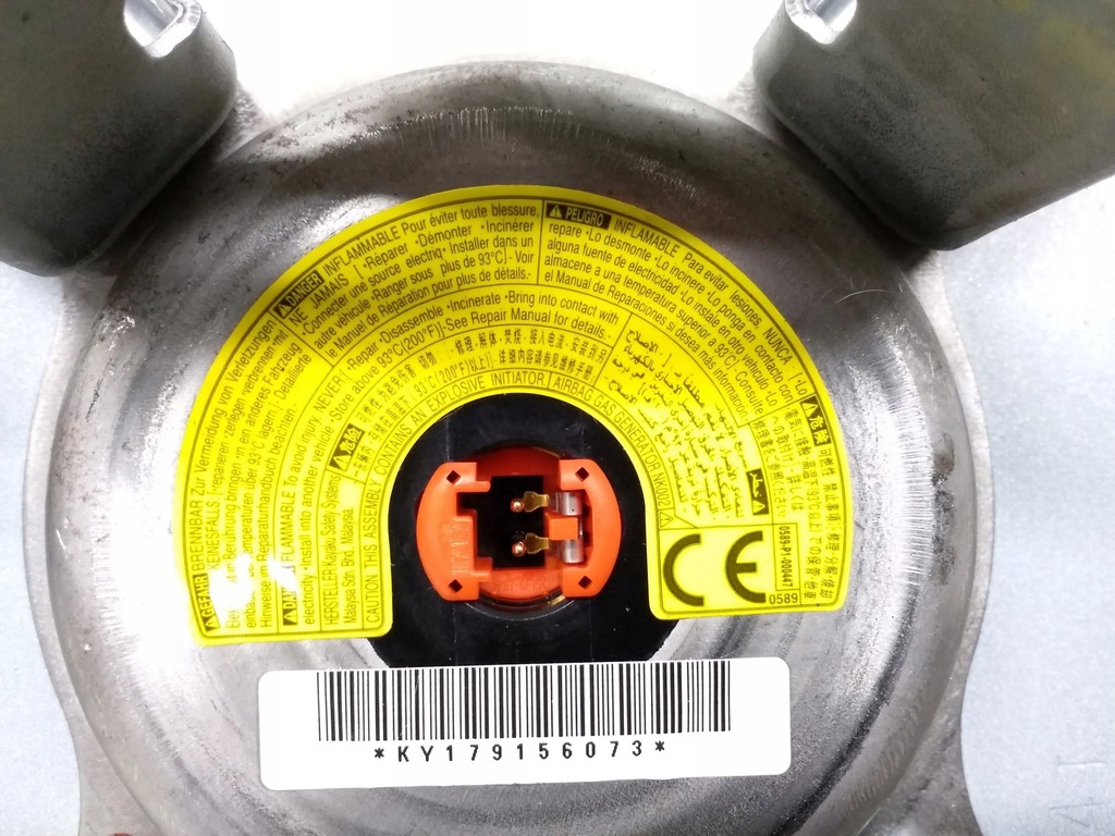 фото №5, Toyota hilux an120, an130 2017 подушка повітряна подушка безпеки пасажира