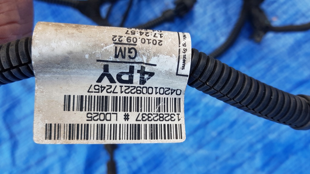 фото №4, Opel astra j электропроводка pdc противотуманная фара перед