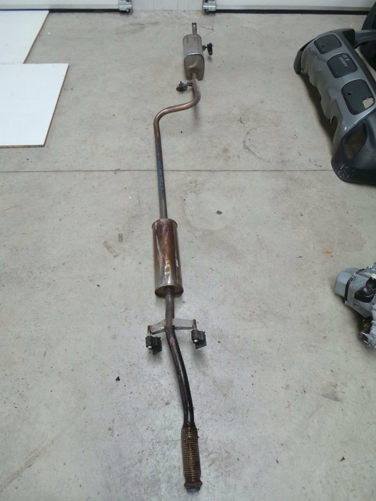 фото №1, Citroen c3 aircross 1.2 vti гаситель конечный выхлоп