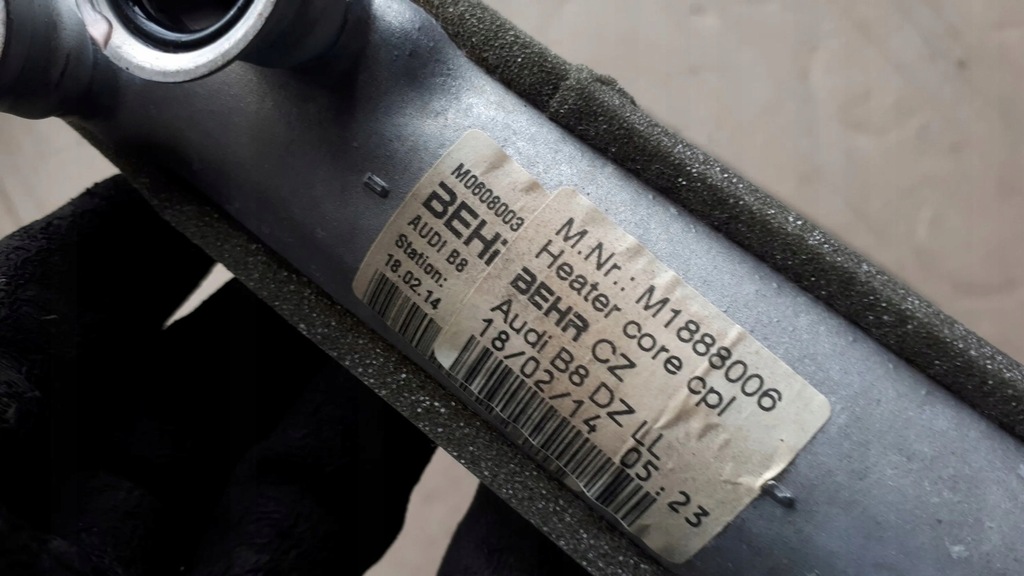 фото №7, Sq5 8r q5 отопитель wody радиатор behr