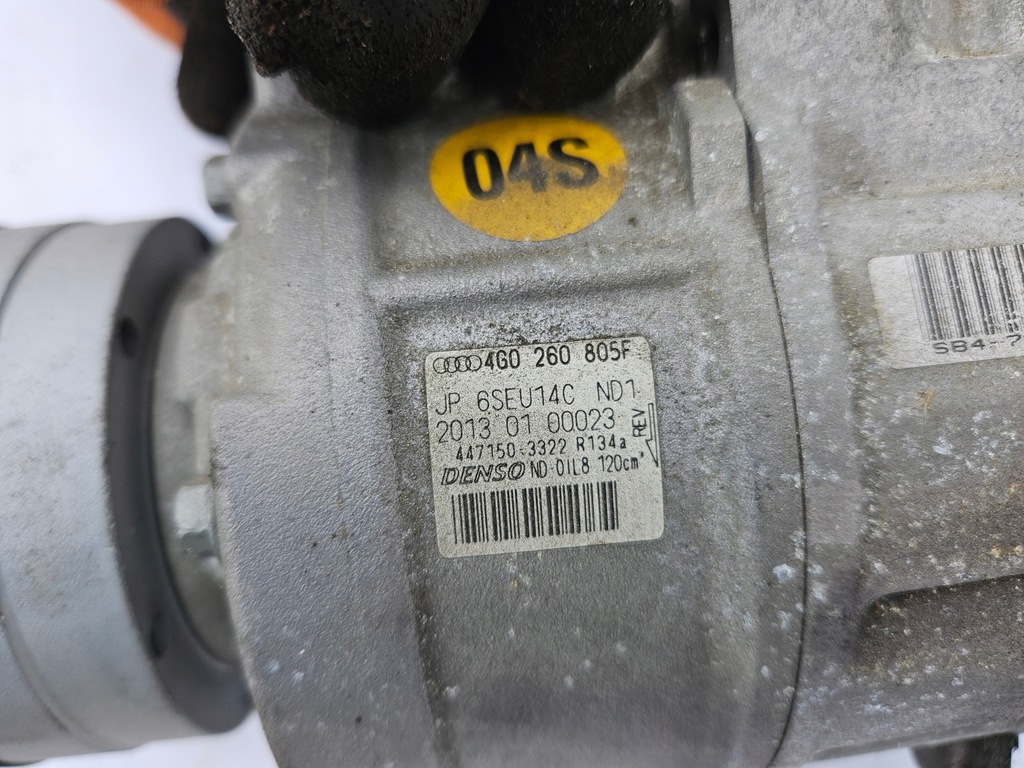 фото №5, Компрессор кондиционера компрессор audi s6 s7 c7 4g 4.0t 4.0 tfsi 4g0260805f