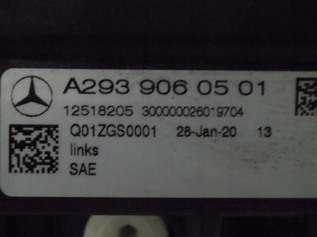 фото №9, Mercedes eqc 293 w293 лампы led фары usa amerykańskie nowe с модулями
