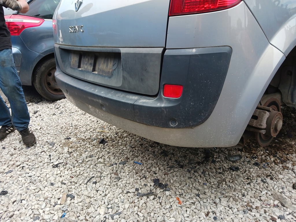 фото №3, Бампер задняя renault scenic 2 ii tea19