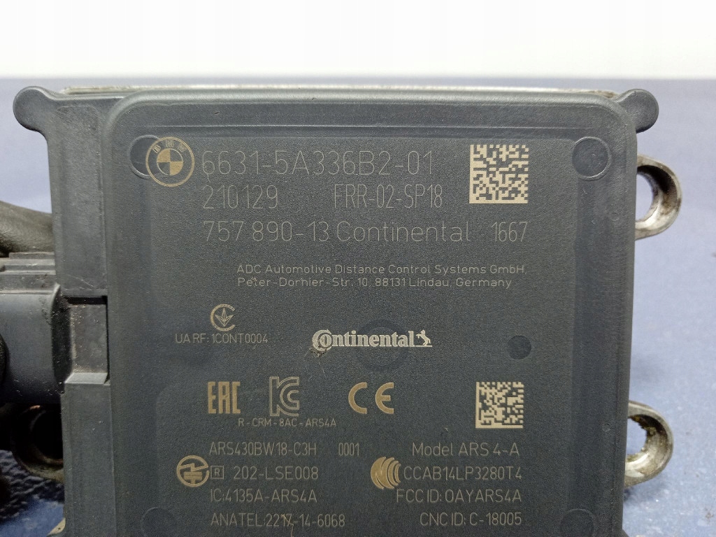 фото №2, Bmw ix3 g08 g01 радар датчик distronic 5a336b2