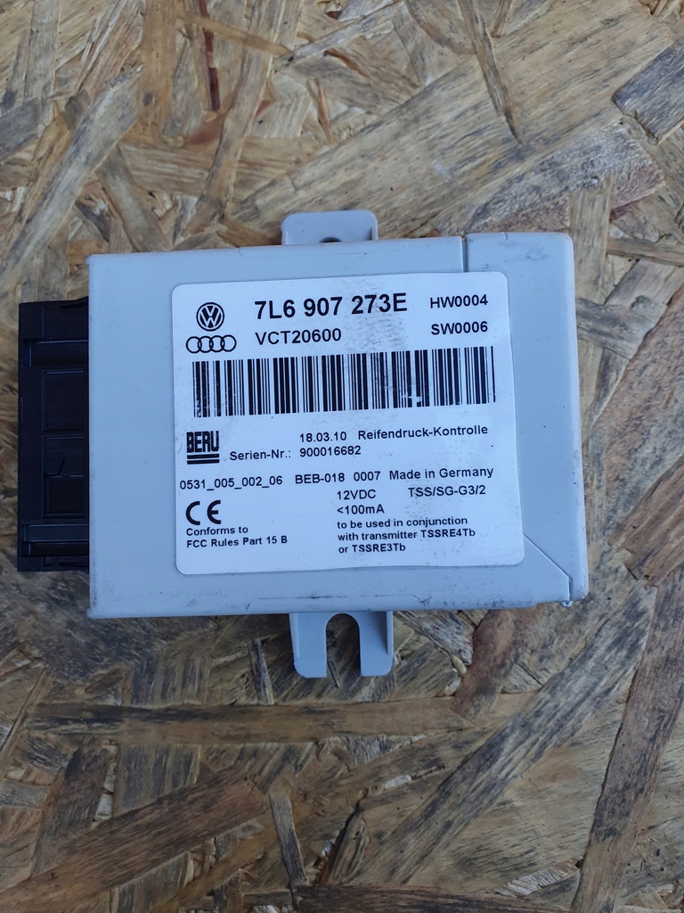 фото №1, Модуль контролю тиску 7l6907273e