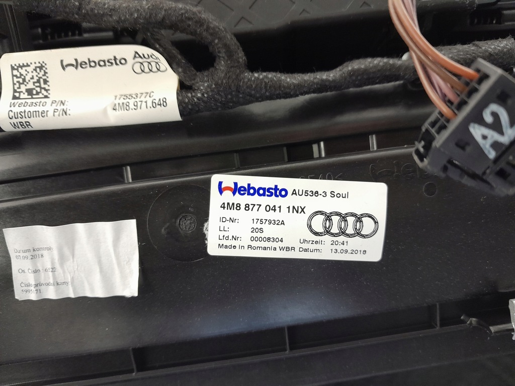 фото №11, Audi q8 4m люк панорама 4m8877041 3g5877795 4k0907594ac