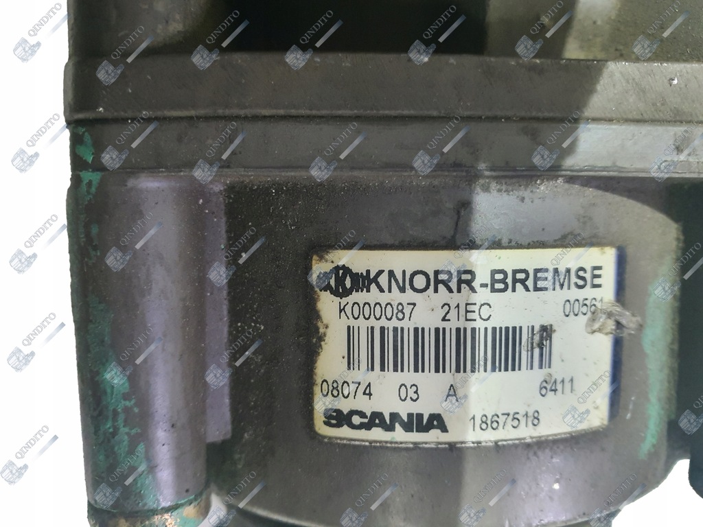 фото №8, Клапан головний гальма scania r 4