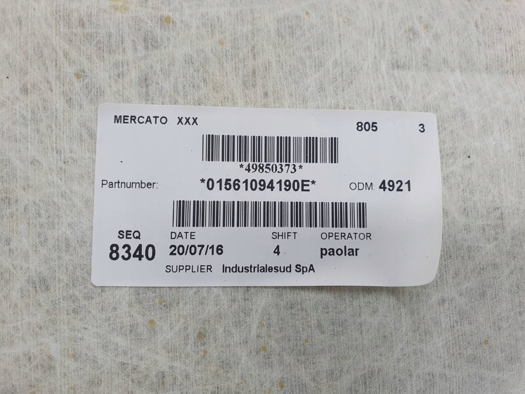 фото №9, Потолок alfa romeo giulia europa