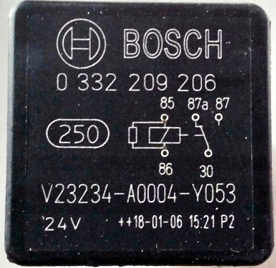 фото №1, Реле двірник man volvo daf 24v