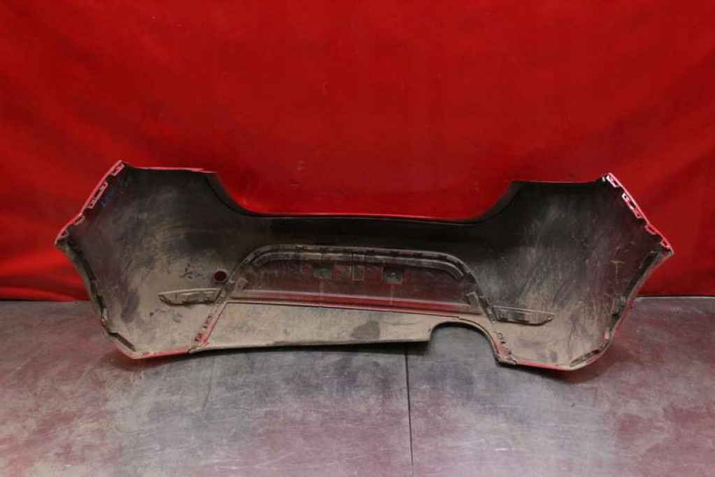 фото №10, Бампер задняя задний красный 1l0807421c seat leon 2 ii fr 05-12