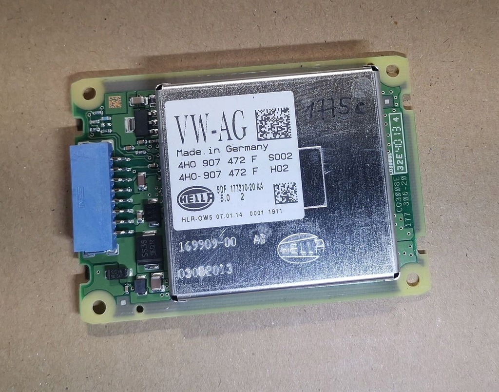 фото №1, Модуль led drl 4h0907472f 5df17731020aa 16990900ab