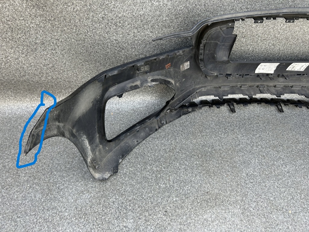 Бампер передний jaguar xf lift r dynamic mx63-17f003-b poznań Цена