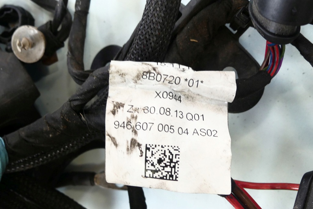 фото №6, Panamera 970 3.6 v6 310 электропроводка жгут двигателя