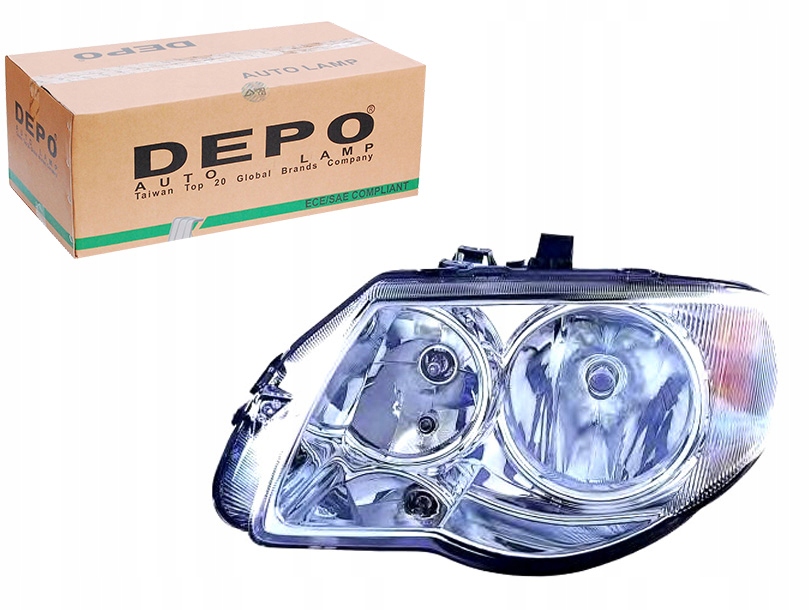 фото №1, Фара лампа передняя chrysler voyager iv 2.4