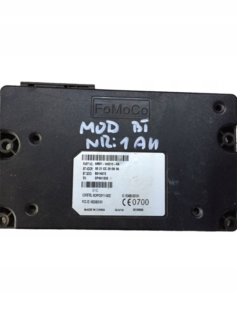 фото №2, Модуль bluetooth ford fiesta focus