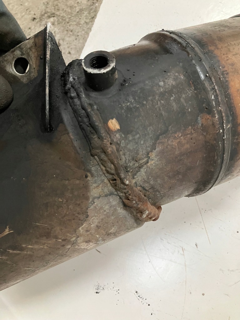 фото №5, Корпус фильтр dpf катализатор 3.0 cdi 642 mercedes s klasa w221 a2214901736