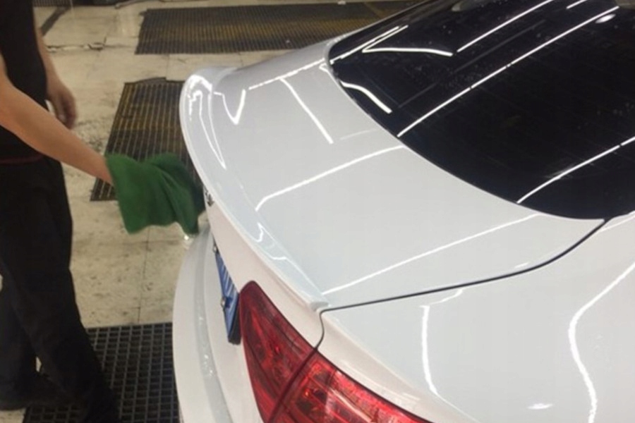 фото №8, Спойлер na кришка спойлер do audi a5 8t 2007-2016 sportback чорний блиск