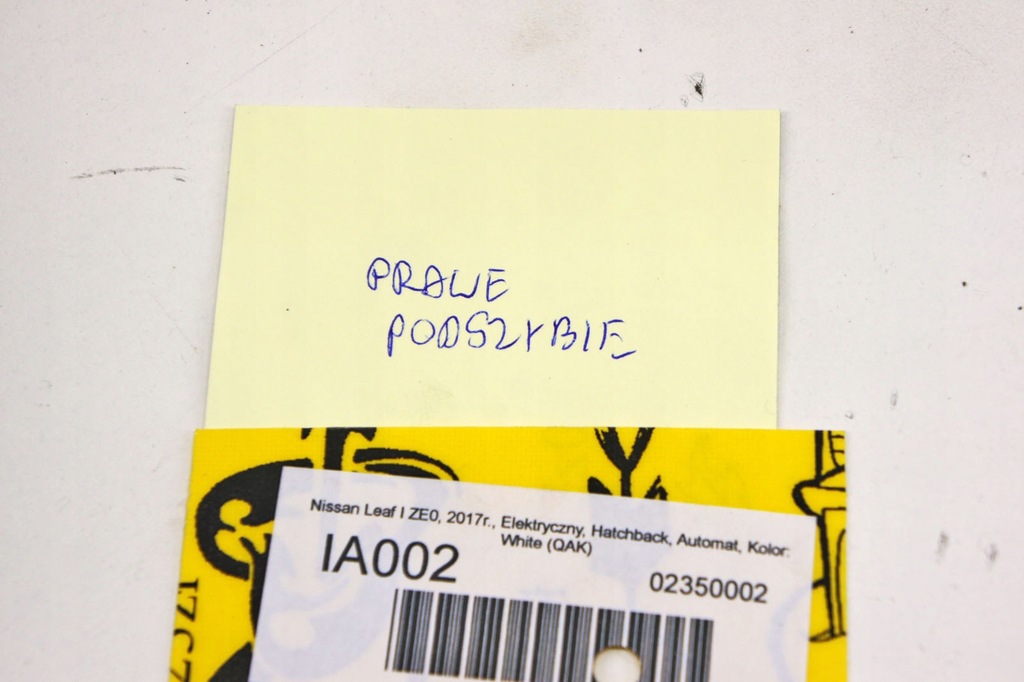 фото №5, Ia002 nissan leaf i ze0 жабо правий перед